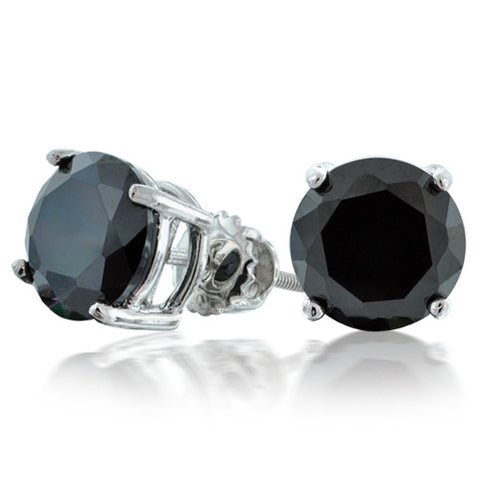 Swarovski Black Crystal Earrings