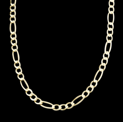 Figaro Necklace Chain 24"